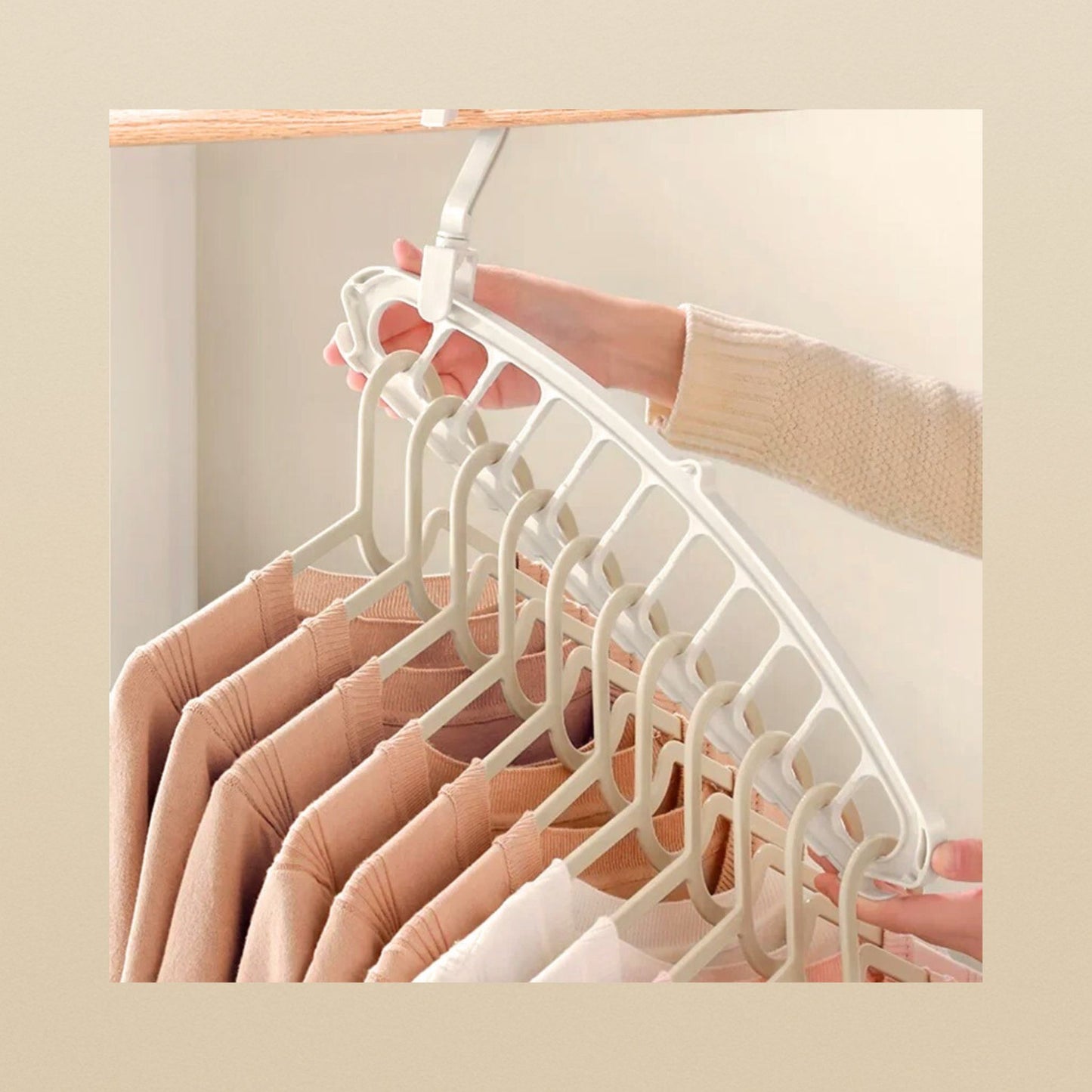 Veloura™ Organizer – sag Tschüss zu Schrank-Chaos!