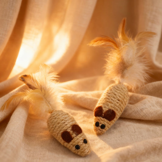 Mysa - Natural Play Mäuse (2er-Set)