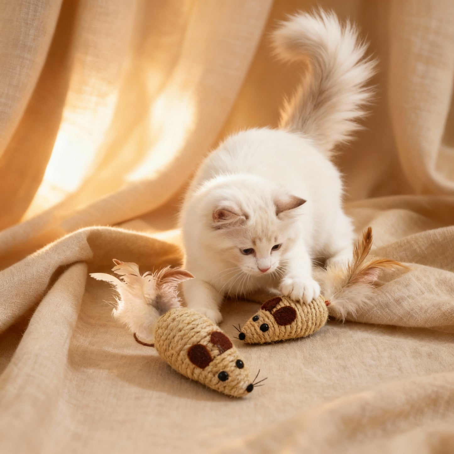 Mysa - Natural Play Mäuse (2er-Set)