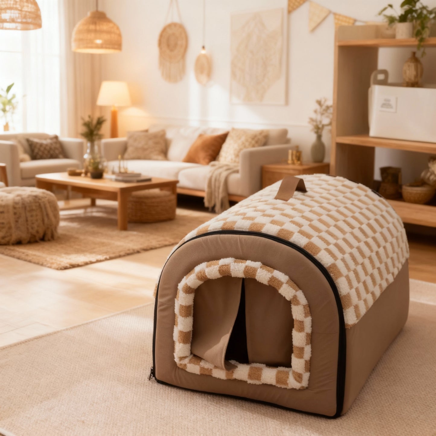 Nuvola - Cozy Katzenbett I Wintertraum Edition