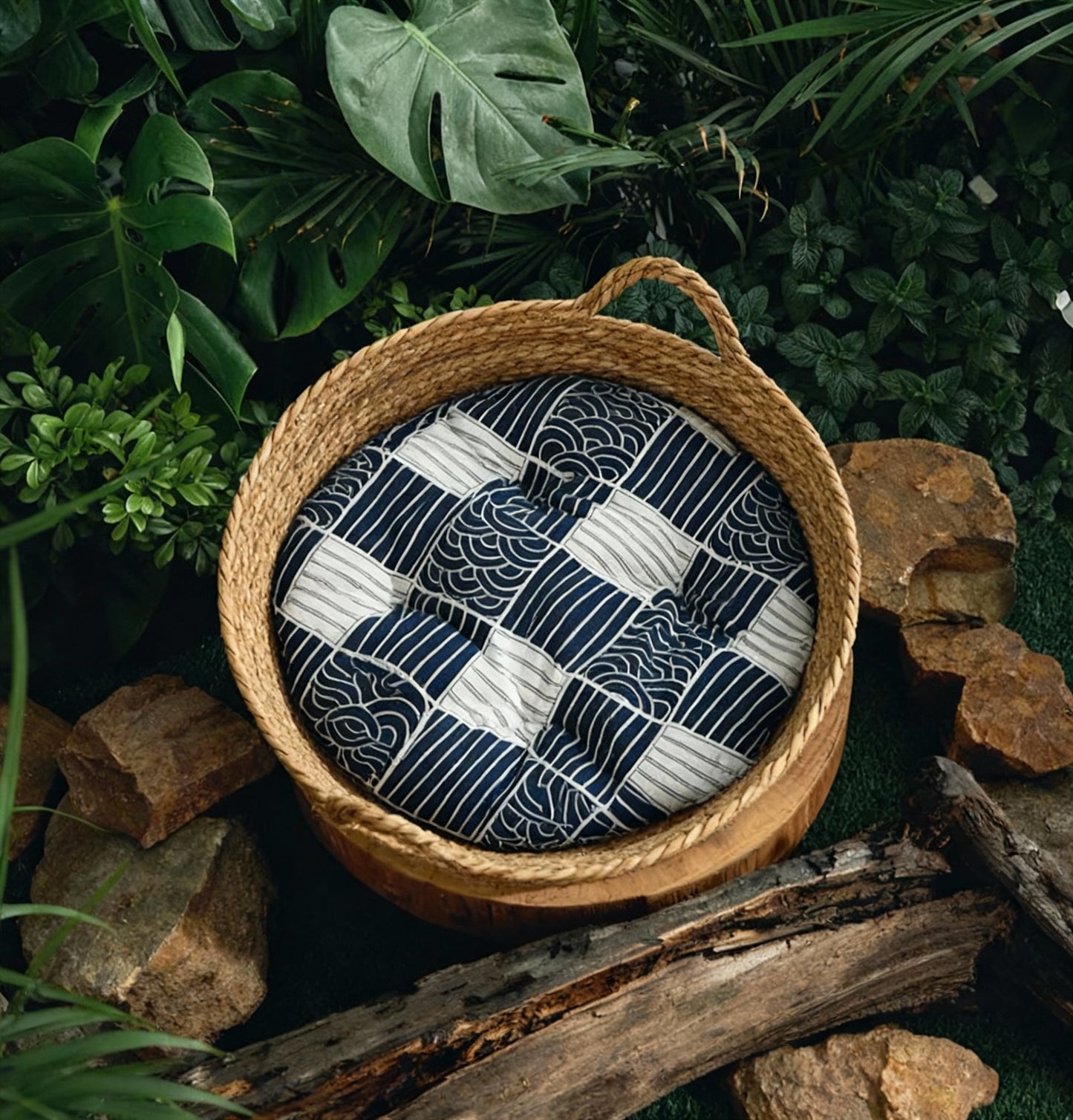 Zahara - Andalusisches Rattankörbchen